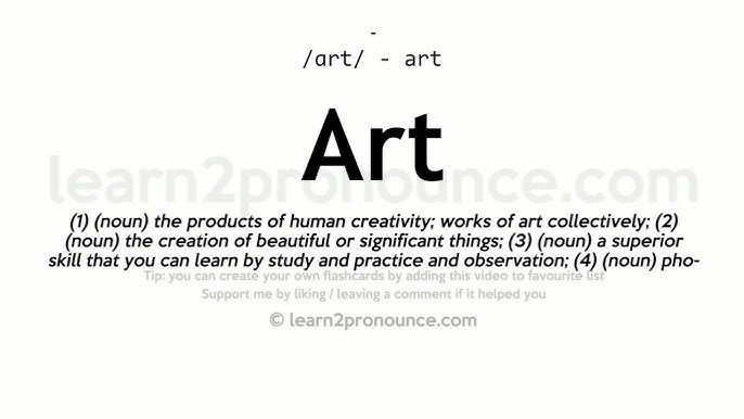 art définition