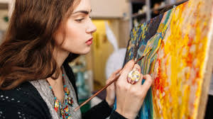 jeune artiste peintre