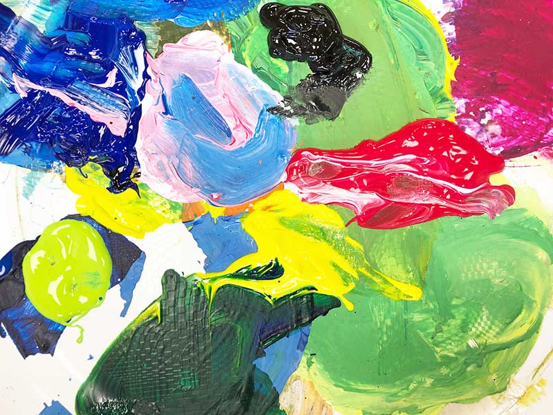 art plastique peinture