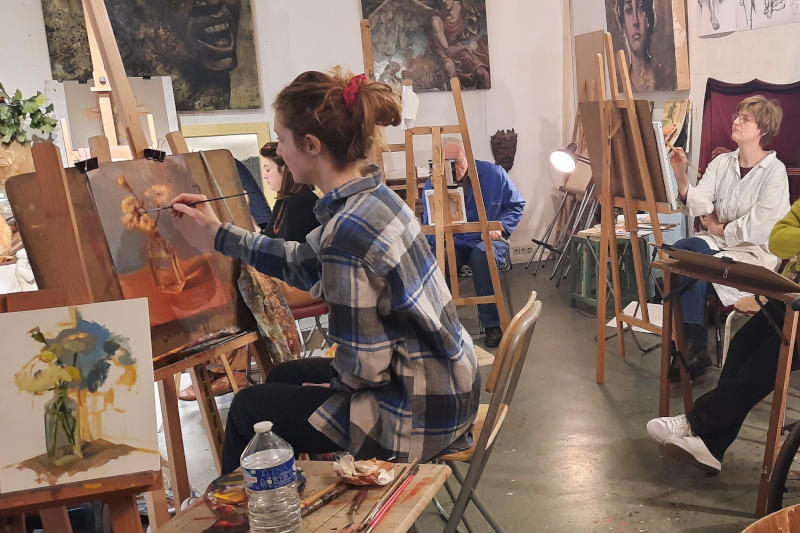 cours de peinture et de dessin