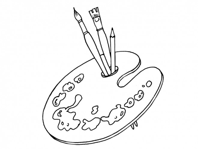 dessin de peinture