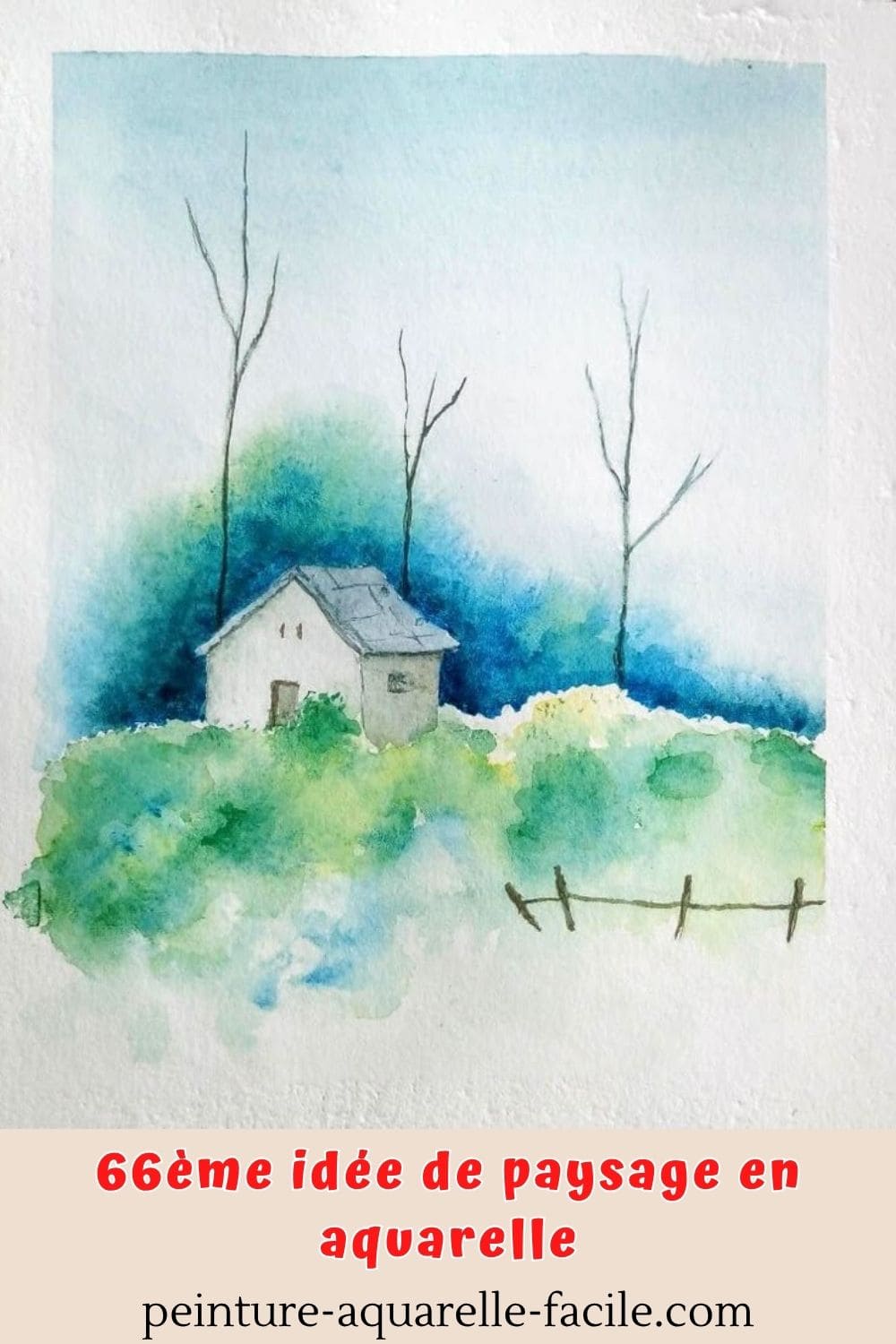 paysage aquarelle