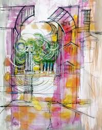 tableau peinture moderne