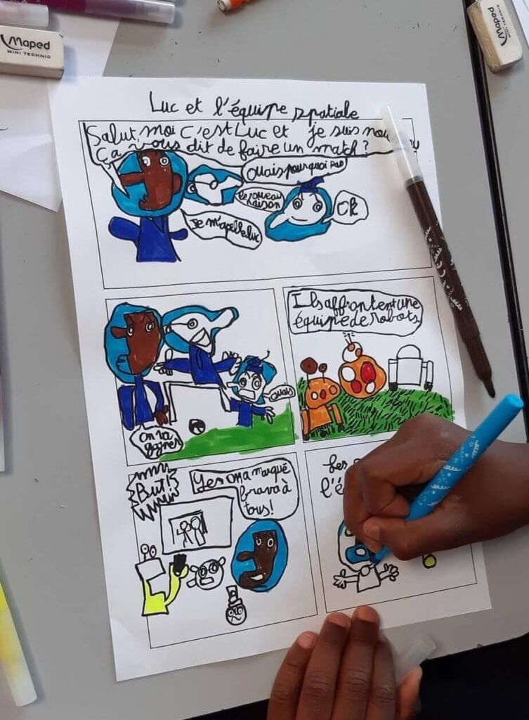 cours de dessin bd